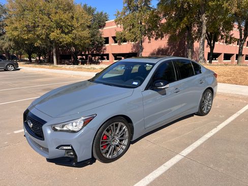 Used 2021 INFINITI Q50 Red Sport 400 image 2