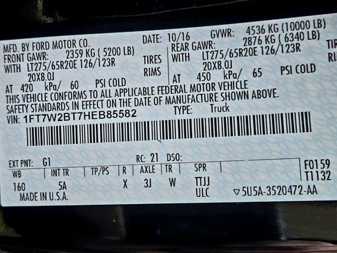 Used 2017 Ford F250 Lariat w/ Lariat Ultimate Package image 5