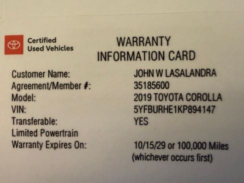 Used 2019 Toyota Corolla SE image 14