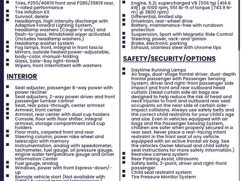 Used 2011 Cadillac CTS V w/ Wood Trim Package image 19