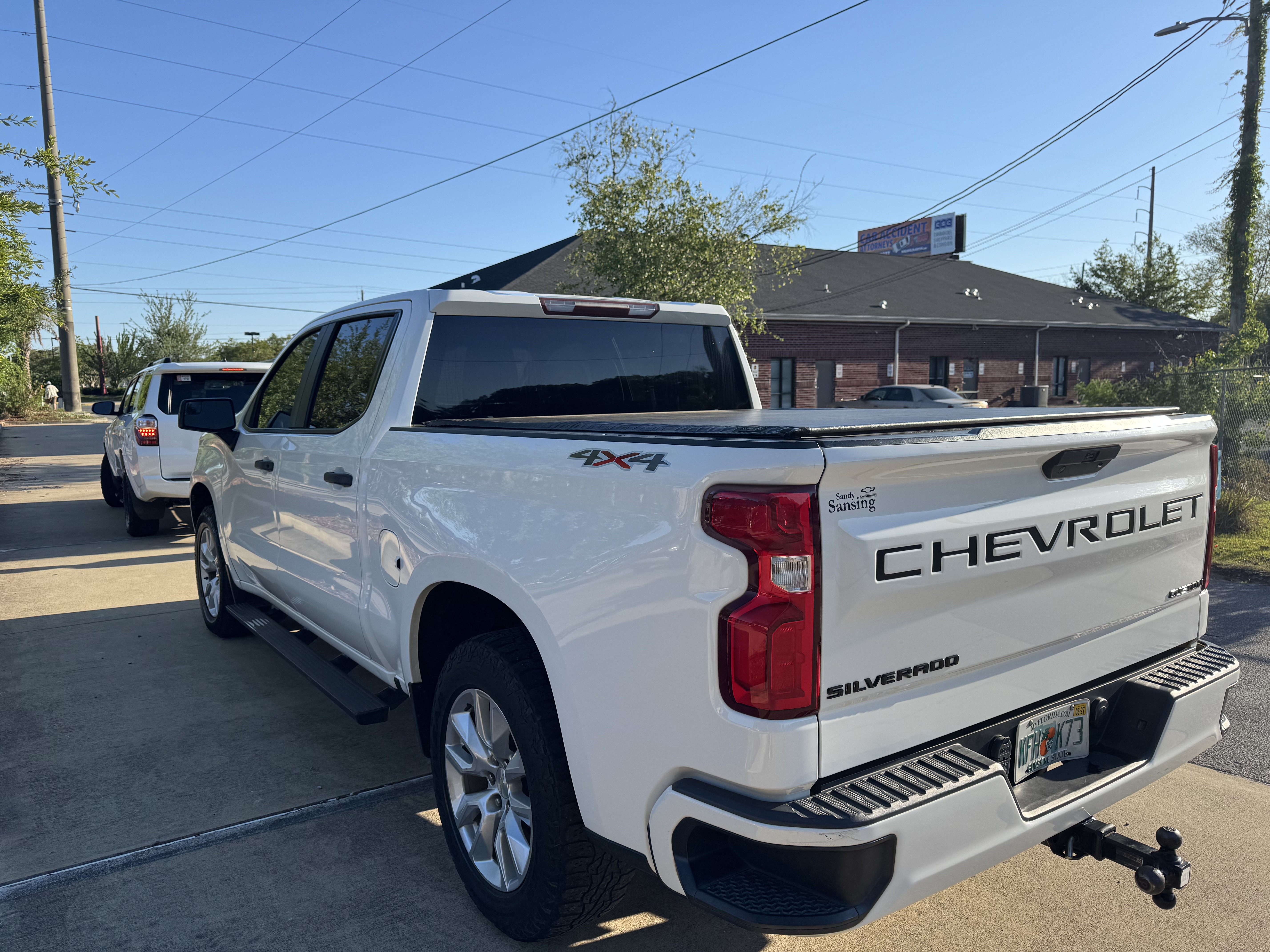 Used 2021 Chevrolet Silverado 1500 Custom w/ LPO, Dark Essentials Package AWD/4WD image 9