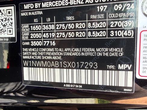 Used 2025 Mercedes-Benz G 580 w/ EQ Technology image 22