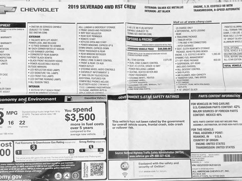 Used 2019 Chevrolet Silverado 1500 RST w/ All-Star Edition image 21