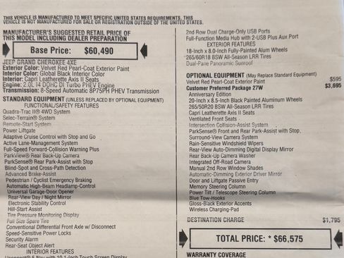 Used 2024 Jeep Grand Cherokee Limited 4xe image 4