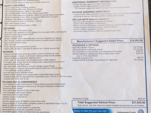 Used 2019 Volkswagen Golf Alltrack SEL image 32