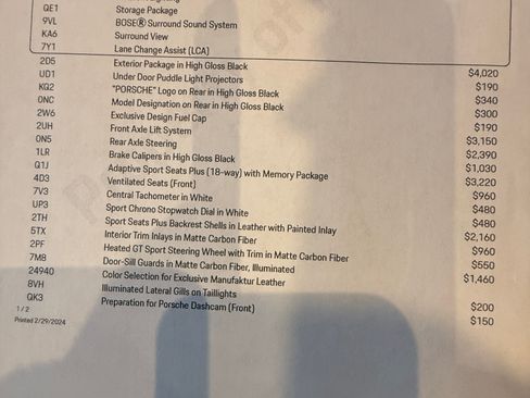 Used 2023 Porsche 911 Targa 4 GTS image 14