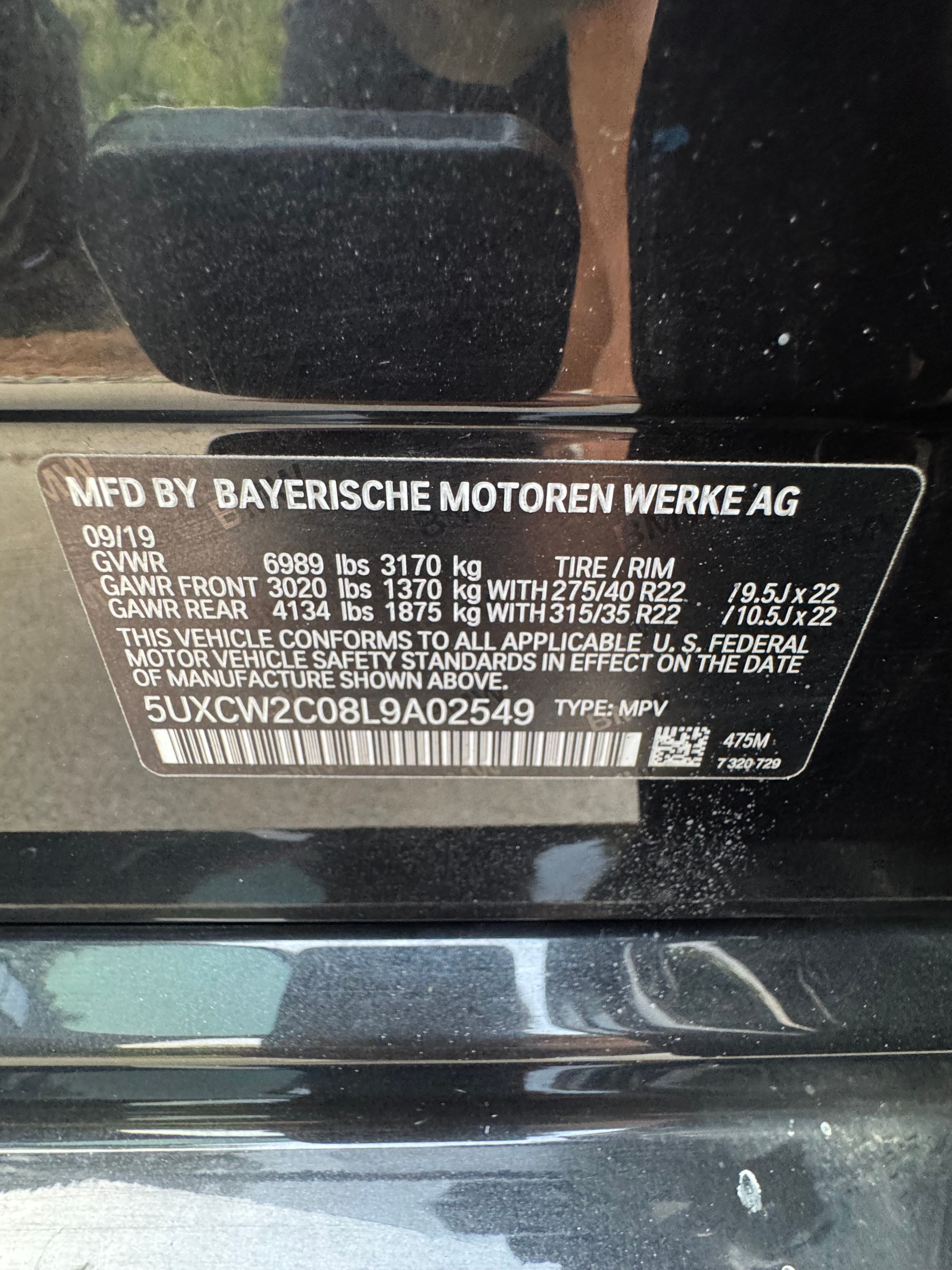 Used 2020 BMW X7 xDrive40i w/ M Sport Package AWD/4WD image 10