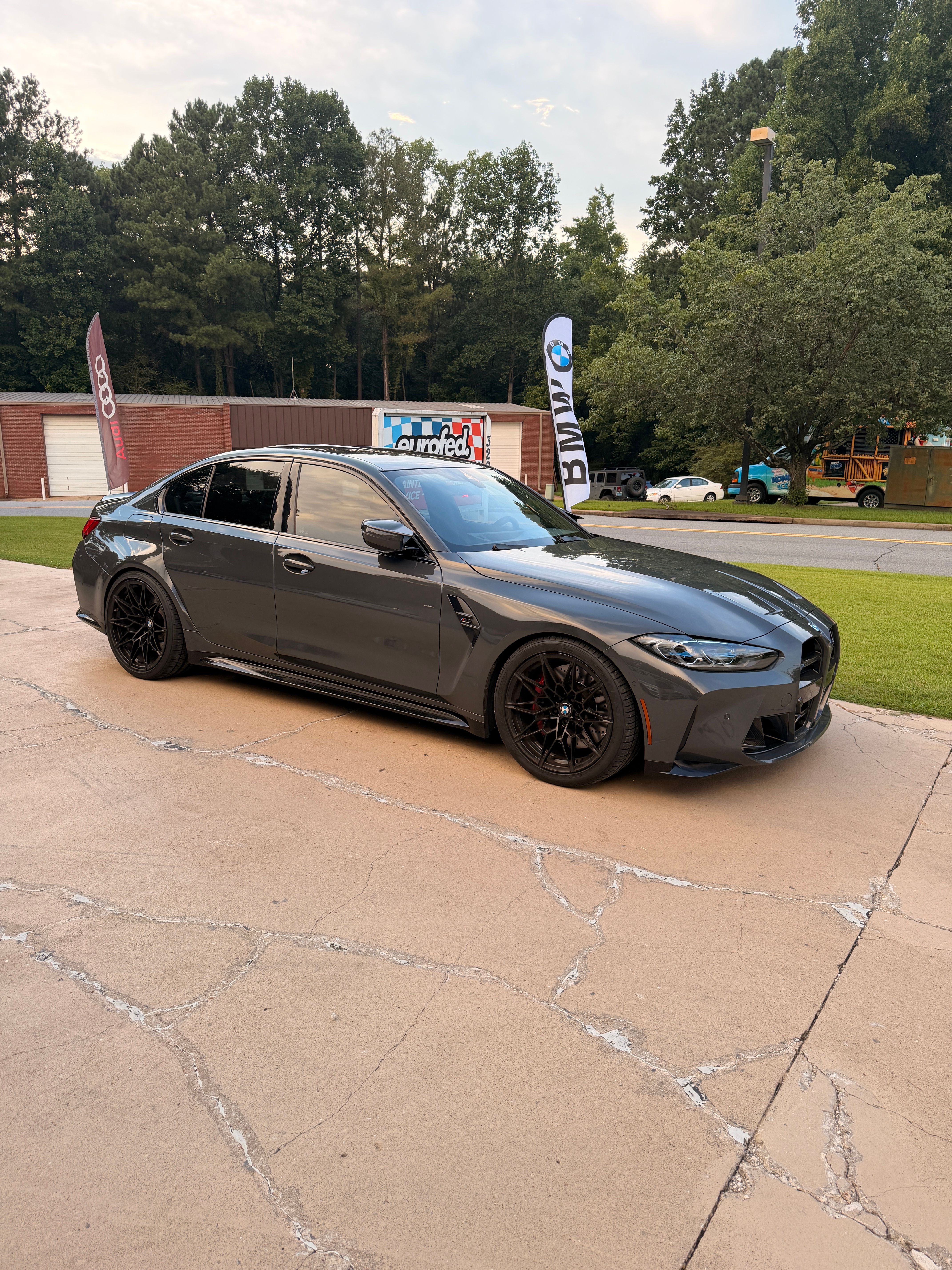 Used 2024 BMW M3 Competition w/ Parking Assistance Package RWD image 1