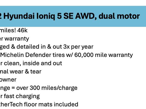 Used 2022 Hyundai Ioniq 5 SE w/ Cargo Package image 4