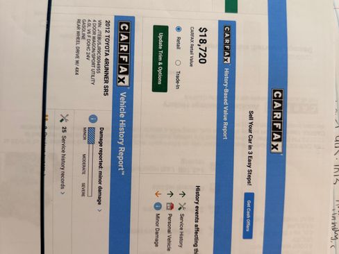 Used 2012 Toyota 4Runner Limited image 17