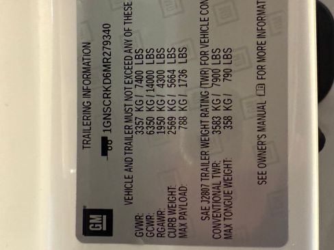 Used 2021 Chevrolet Tahoe RST w/ Luxury Package image 16