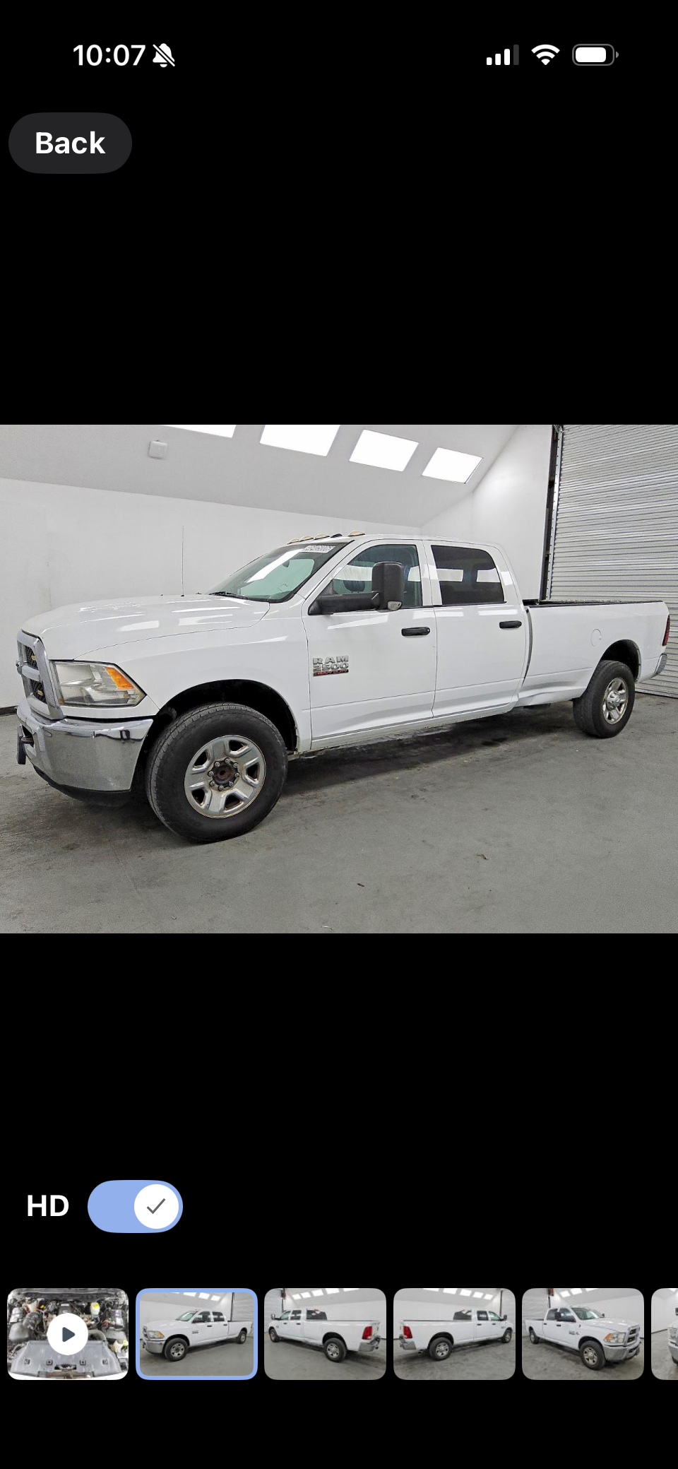 Used 2018 RAM 2500 Tradesman w/ Chrome Appearance Group RWD image 1
