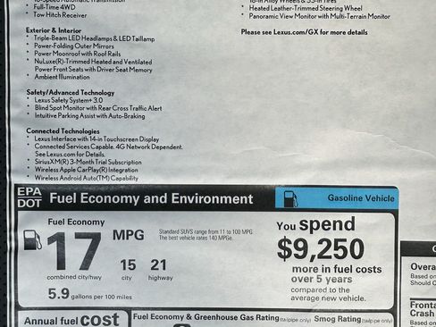 Used 2025 Lexus GX 550 image 15