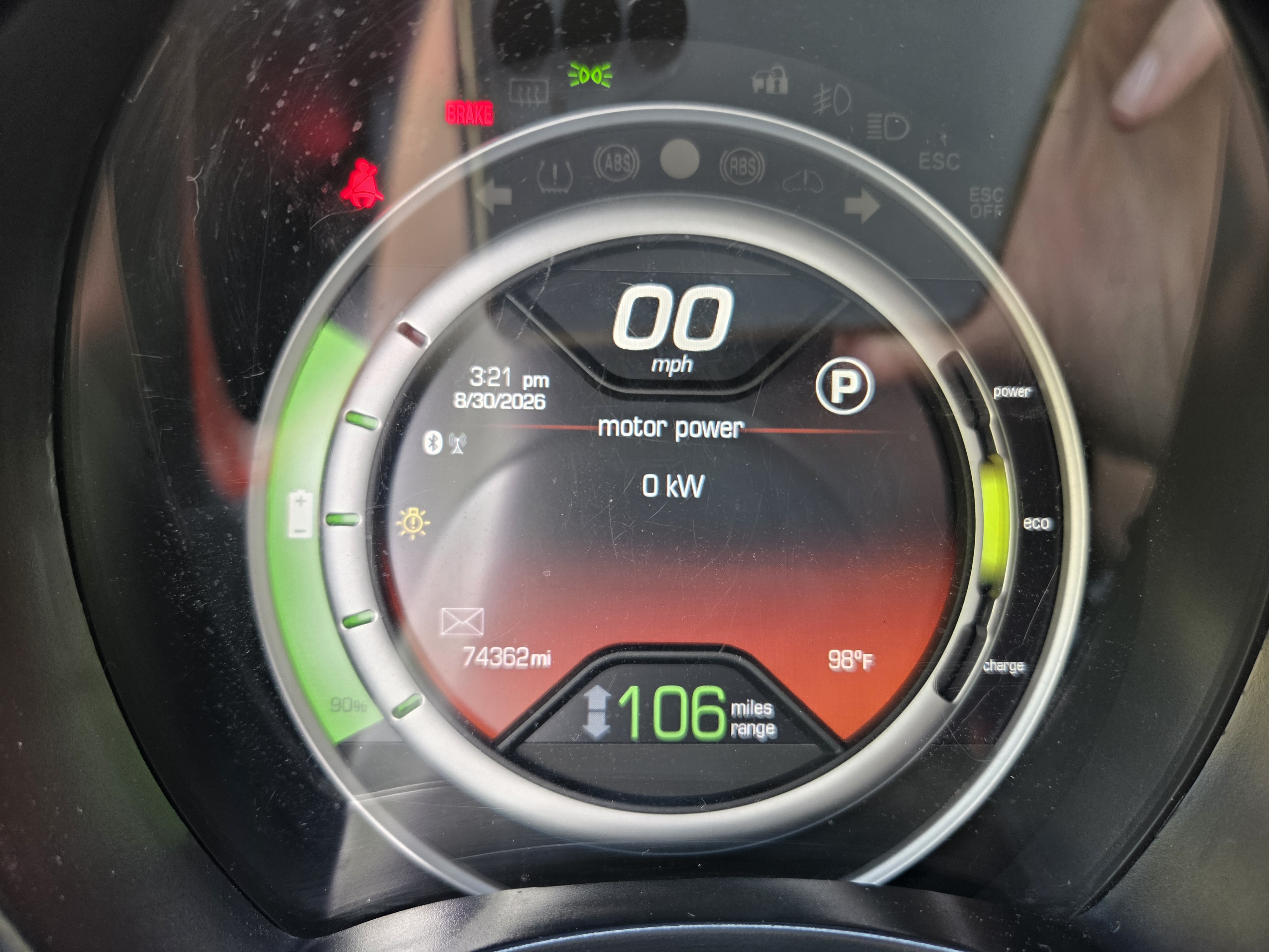 Used 2015 FIAT 500 e FWD image 2