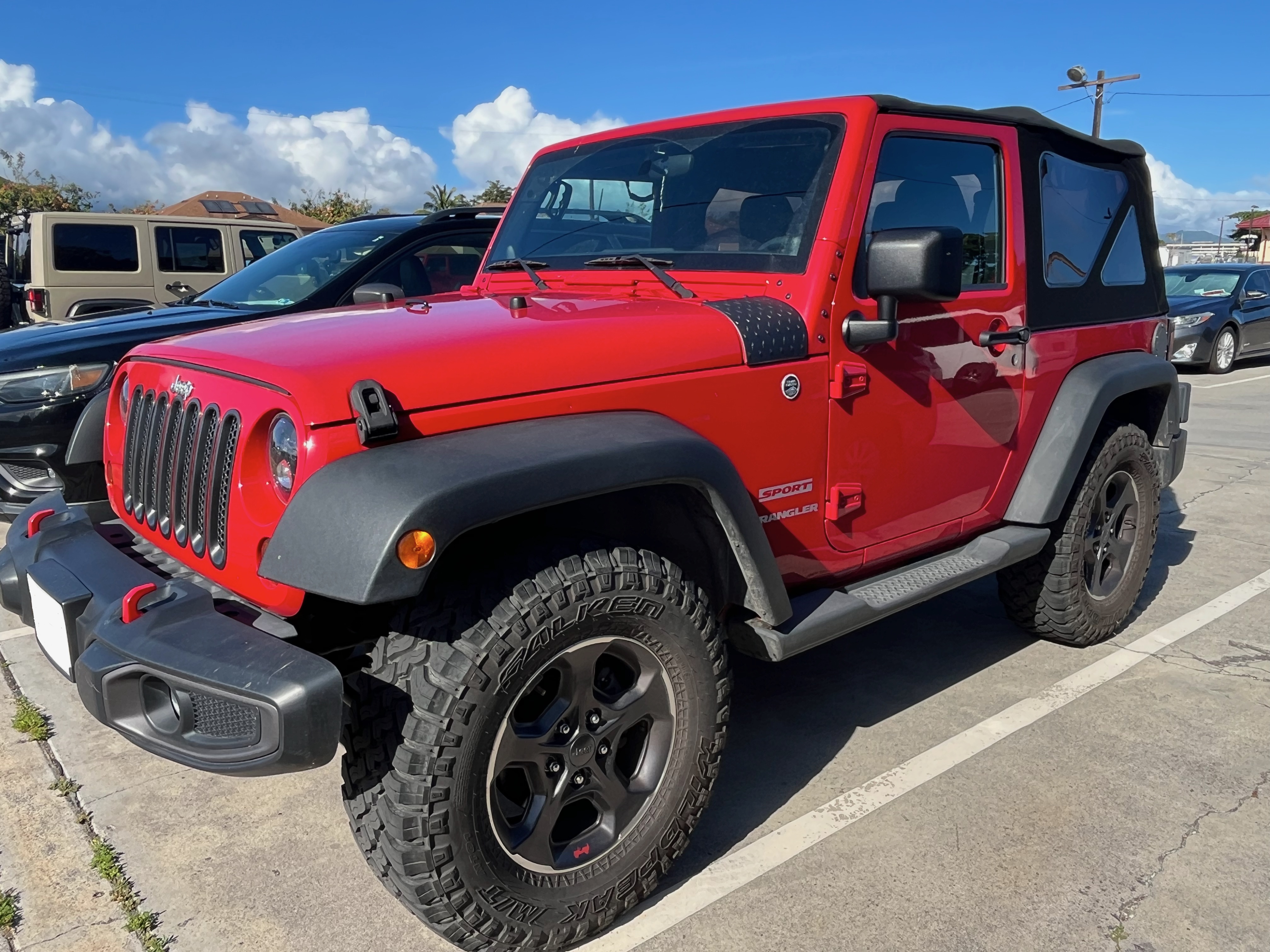 Used 2012 Jeep Wrangler Sport w/ Connectivity Group AWD/4WD image 2