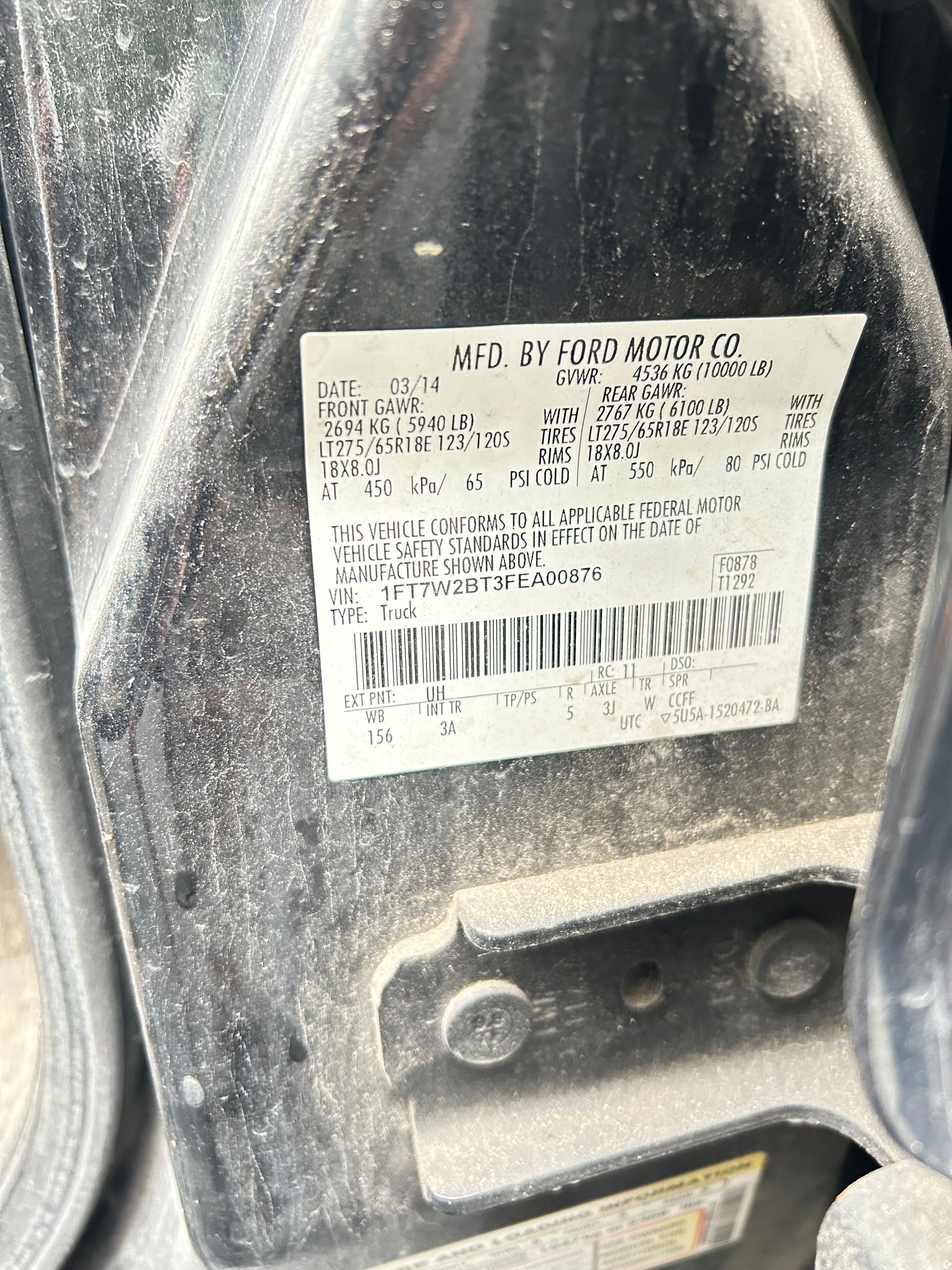 Used 2015 Ford F250 XLT w/ Snow Plow Prep Package AWD/4WD image 14