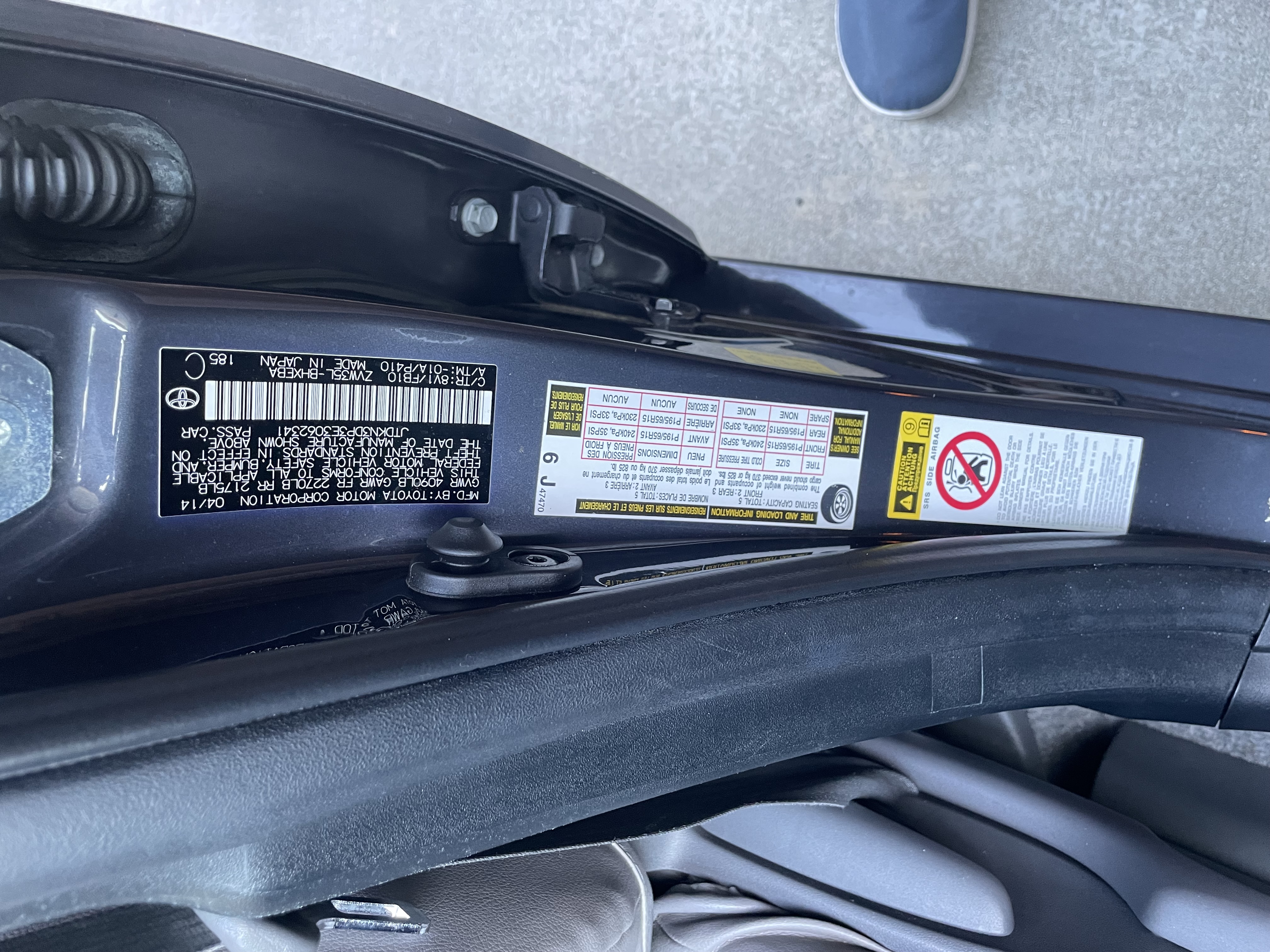 Used 2014 Toyota Prius Prime Plug-In Hybrid FWD image 13