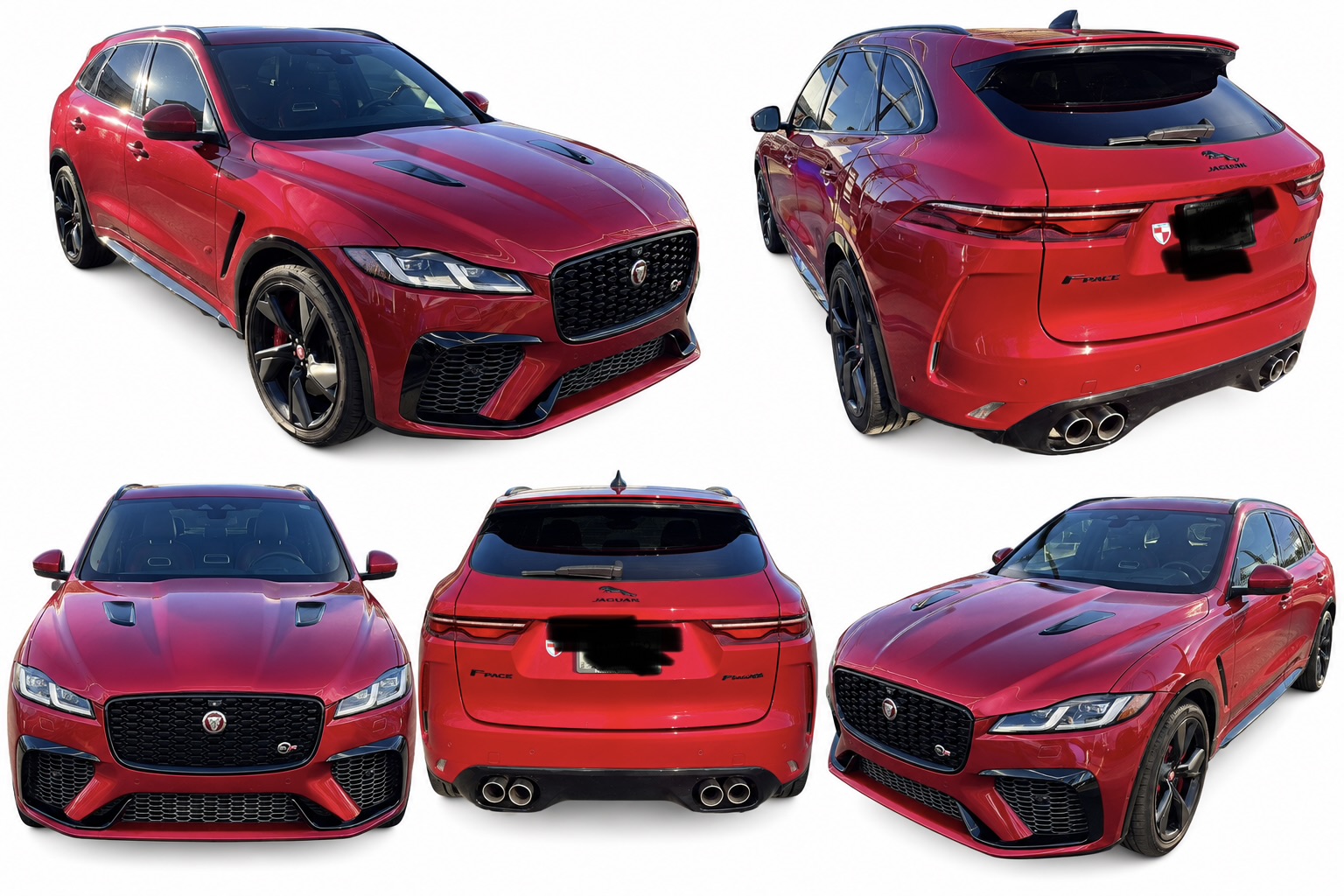 Used 2022 Jaguar F-PACE SVR AWD/4WD image 1