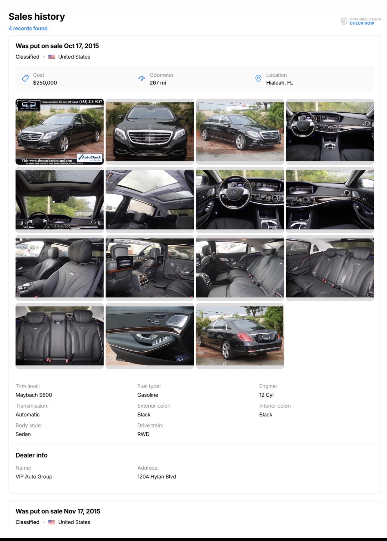 Used 2016 Mercedes-Benz Maybach S 600 image 16