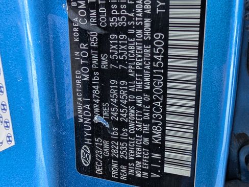 Used 2016 Hyundai Tucson Limited w/ Option Group 03 image 24