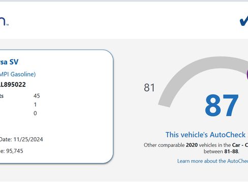 Used 2020 Nissan Versa SV image 26