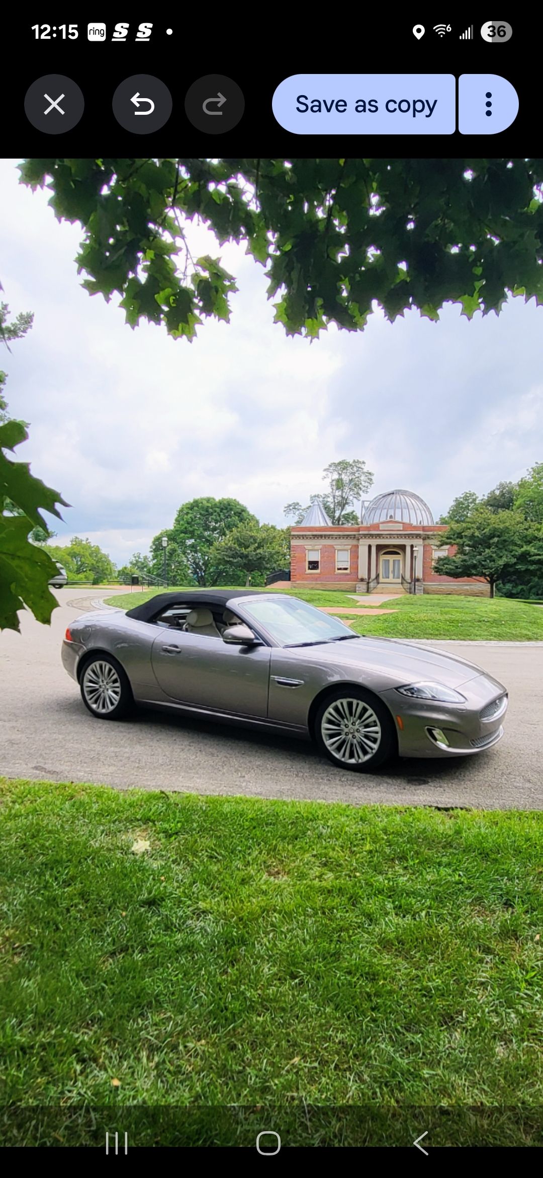 Used 2012 Jaguar XK Convertible RWD image 1
