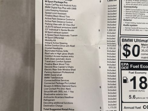 Used 2026 BMW X7 M60i image 9