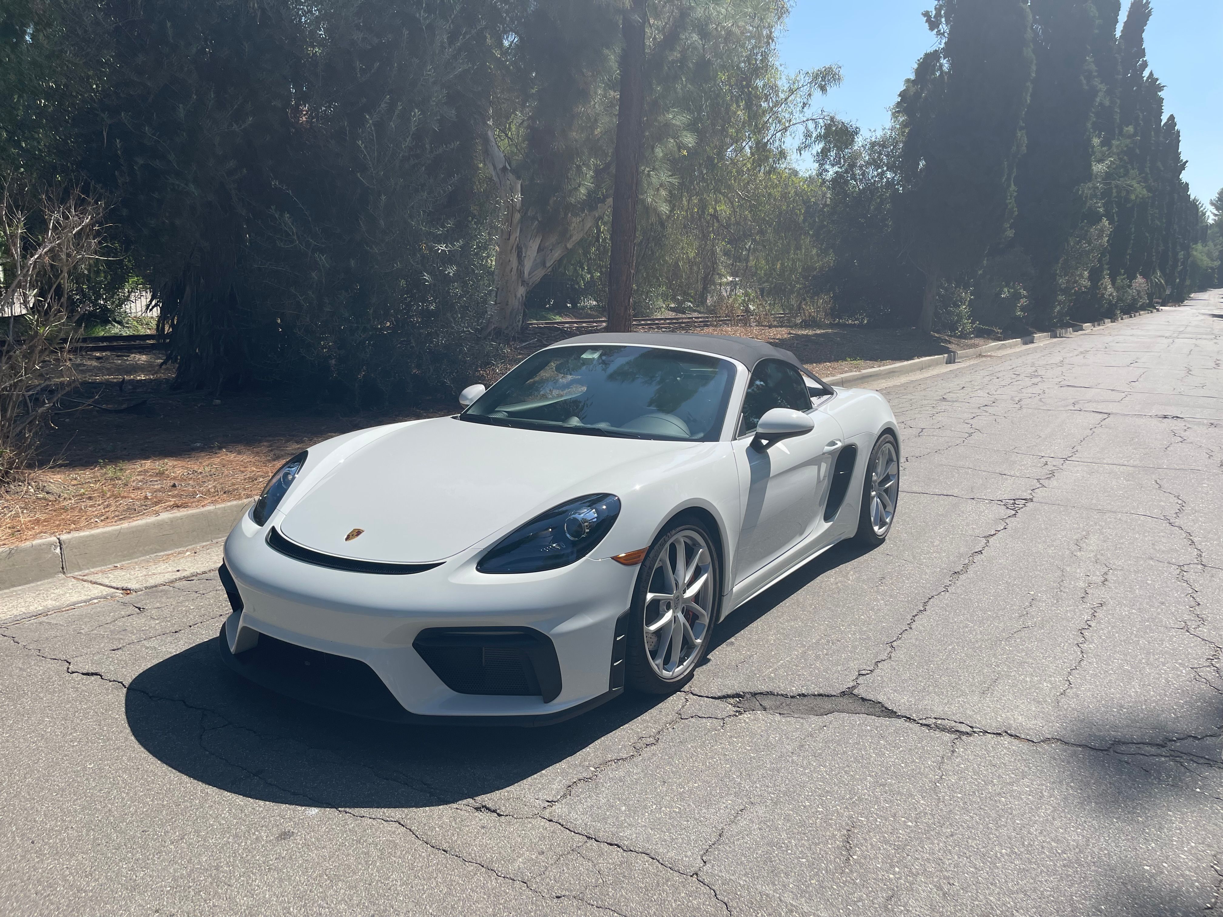 Used 2021 Porsche 718 Boxster Spyder RWD image 2