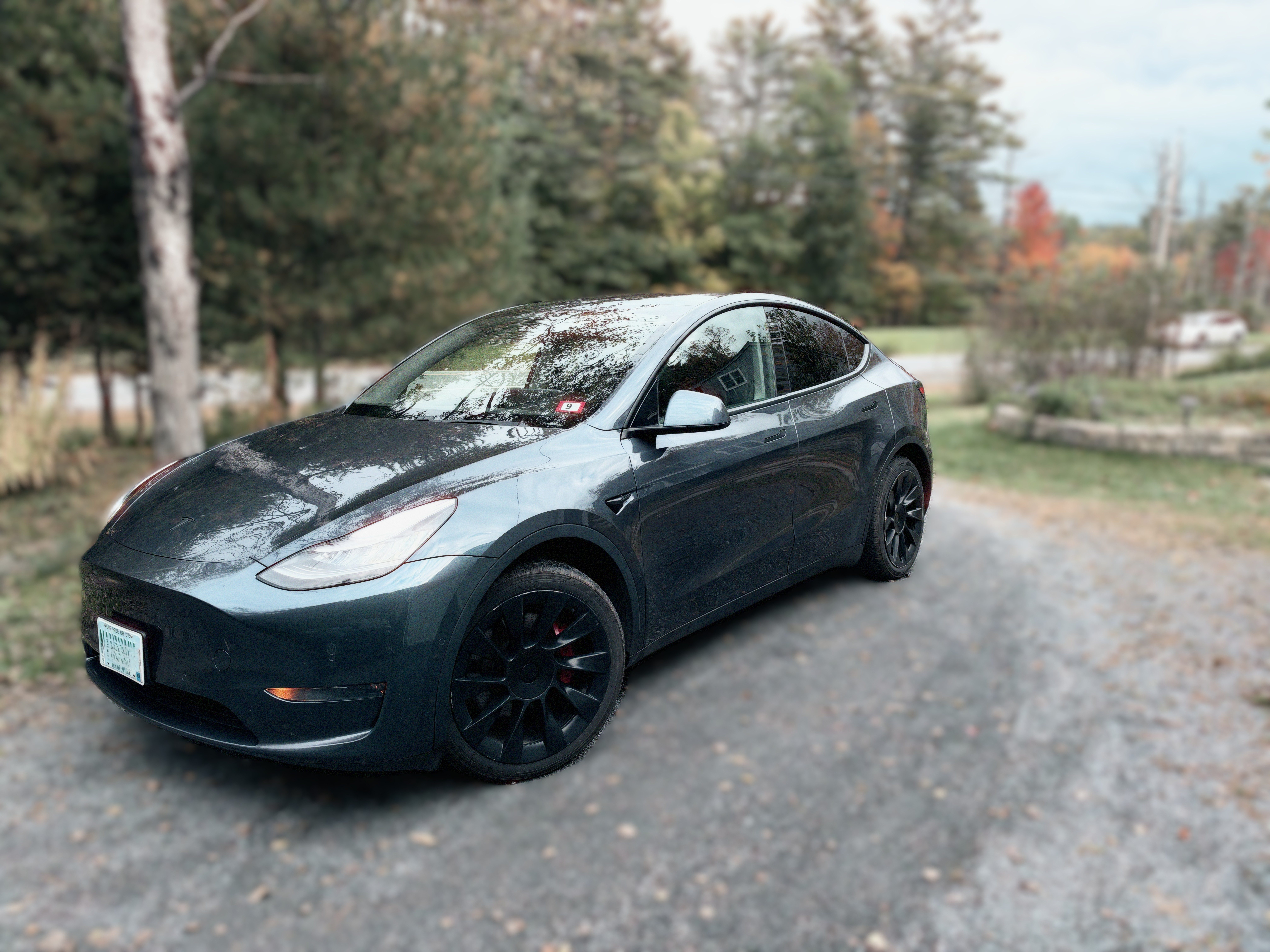 Used 2021 Tesla Model Y Long Range AWD/4WD image 1