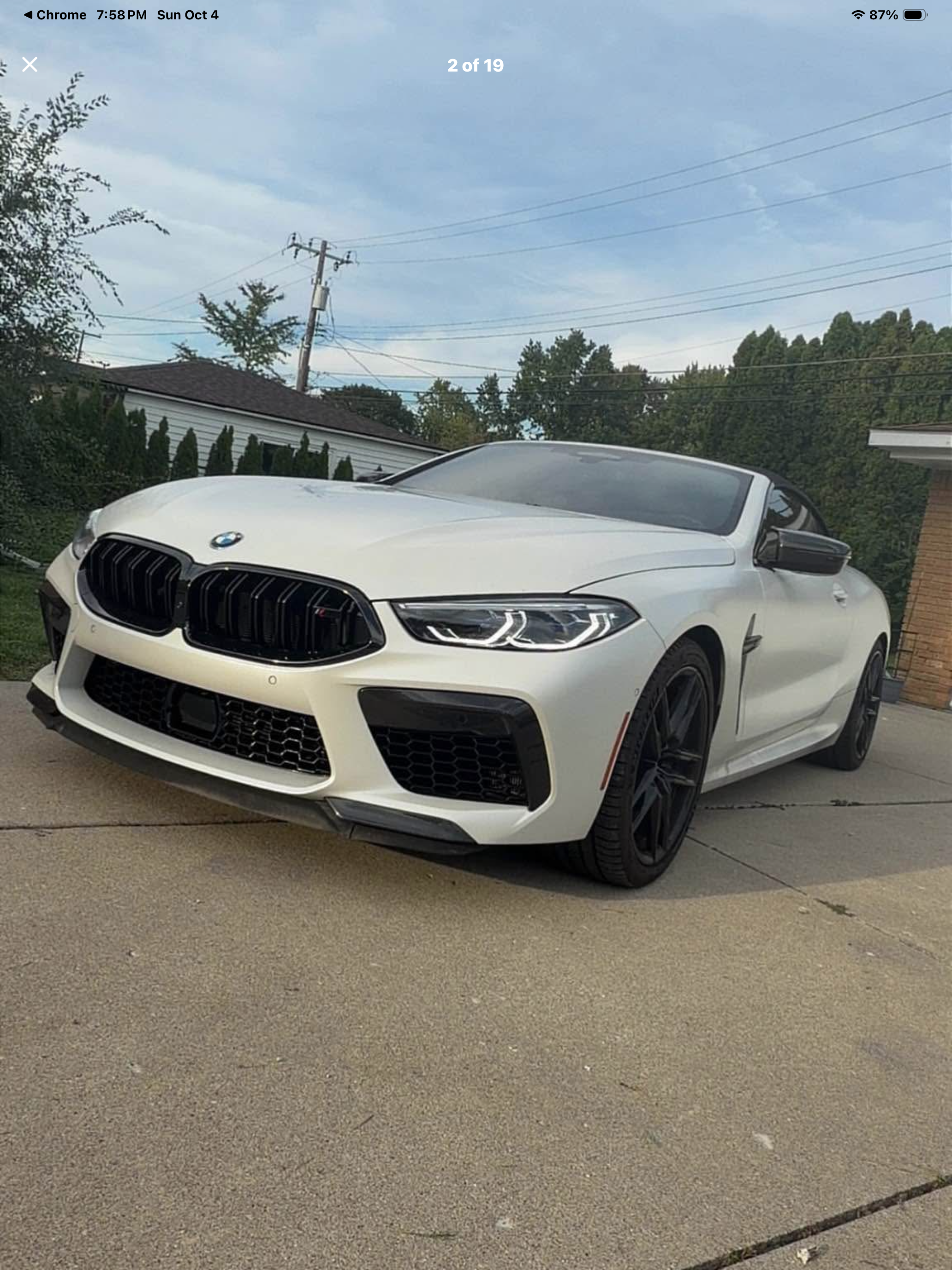 Used 2022 BMW M8 Competition w/ M Carbon Exterior Package AWD/4WD image 1