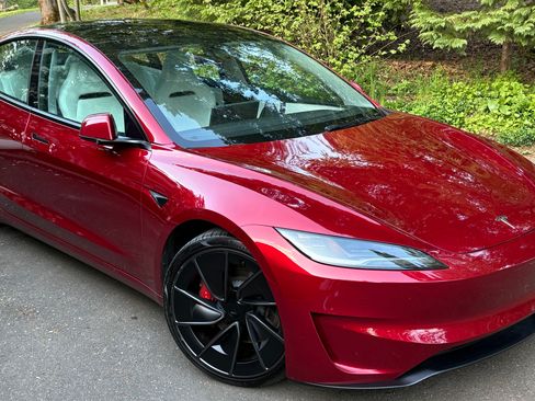 Used 2024 Tesla Model 3 Performance AWD/4WD image 1