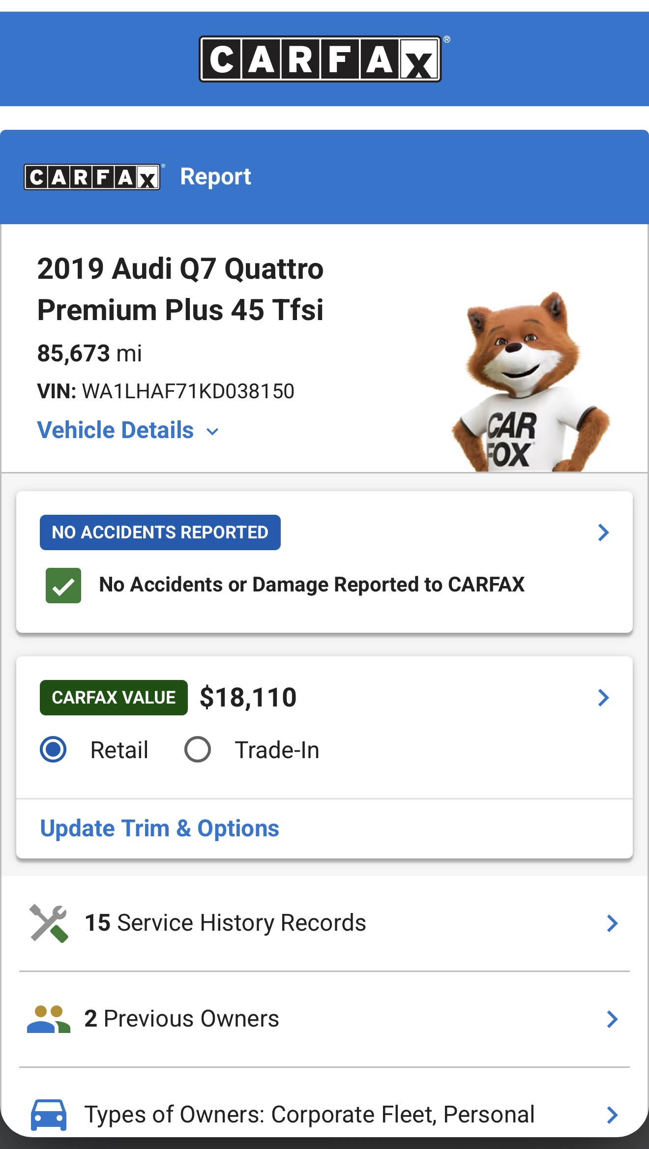 Used 2019 Audi Q7 2.0T Premium Plus w/ Premium Plus Package AWD/4WD image 9