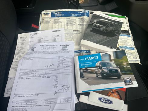 Used 2023 Ford Transit 250 148 High Roof Extended image 11