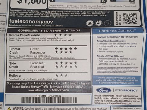 Used 2022 Ford Ranger Lariat w/ Equipment Group 501A High image 6