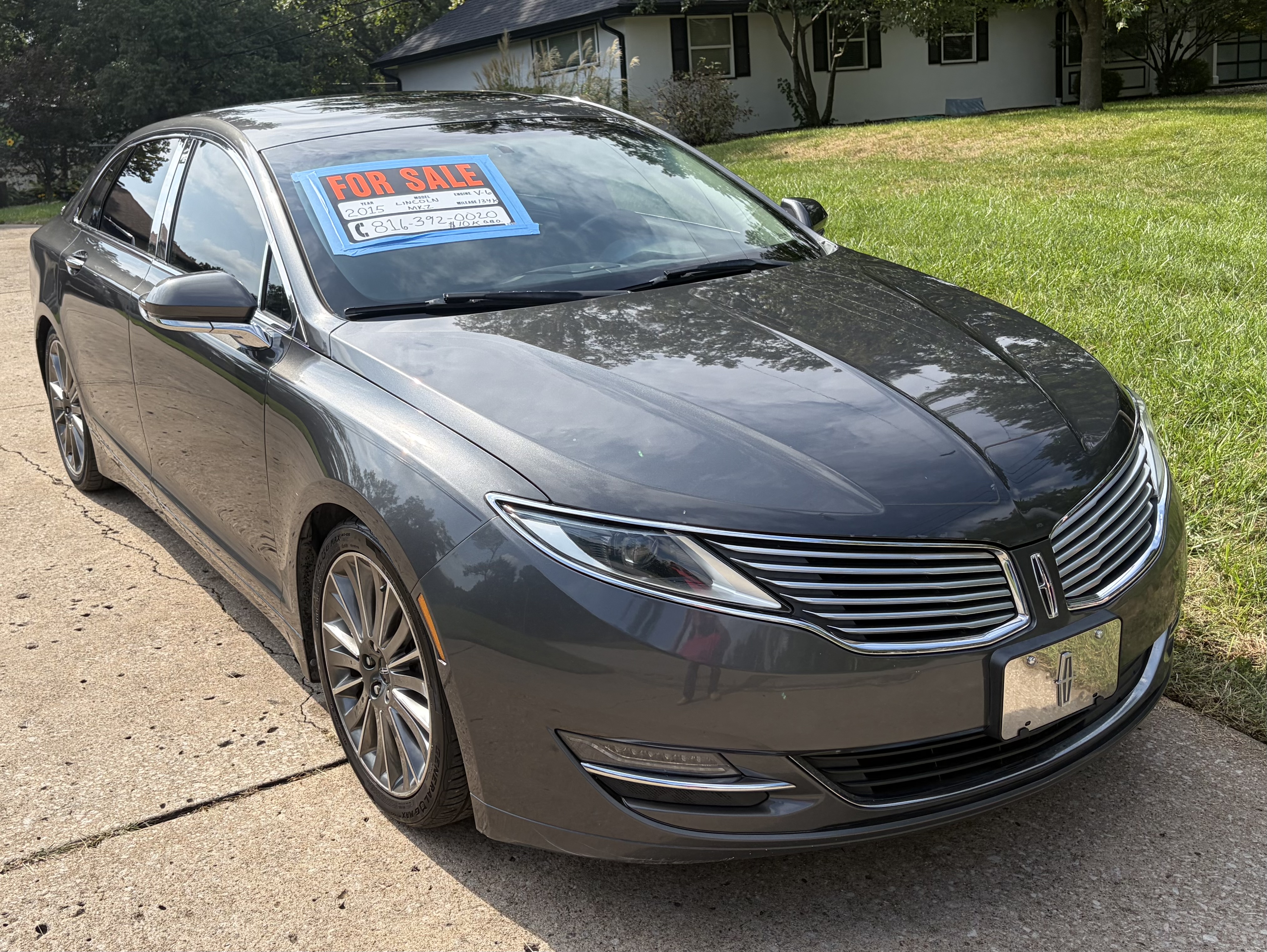 Used 2015 Lincoln MKZ AWD w/ Equipment Group 101A Select image 1