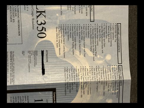 Used 2005 Mercedes-Benz SLK 350 image 10