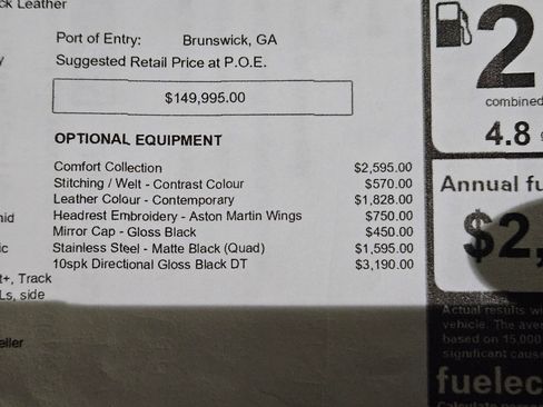 Used 2019 Aston Martin V8 Vantage Coupe image 10