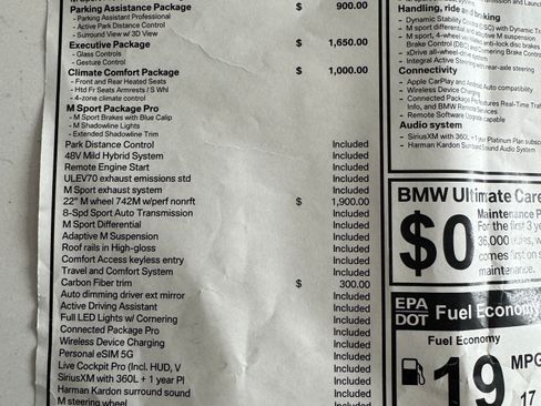 Used 2024 BMW X5 M60i w/ Executive Package AWD/4WD image 6