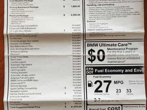 Used 2017 BMW 530i xDrive 530i xDrive Sedan 4D image 15