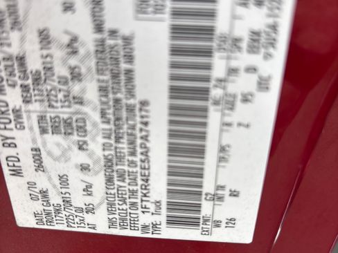 Used 2010 Ford Ranger XLT image 7