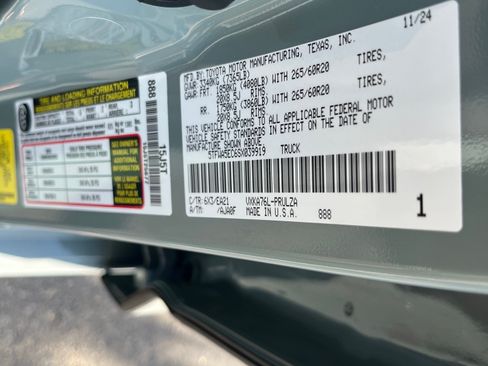 Used 2025 Toyota Tundra Limited w/ TRD Off-Road Package image 12