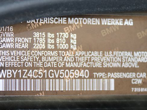 Used 2016 BMW i3 w/ Range Extender RWD image 17