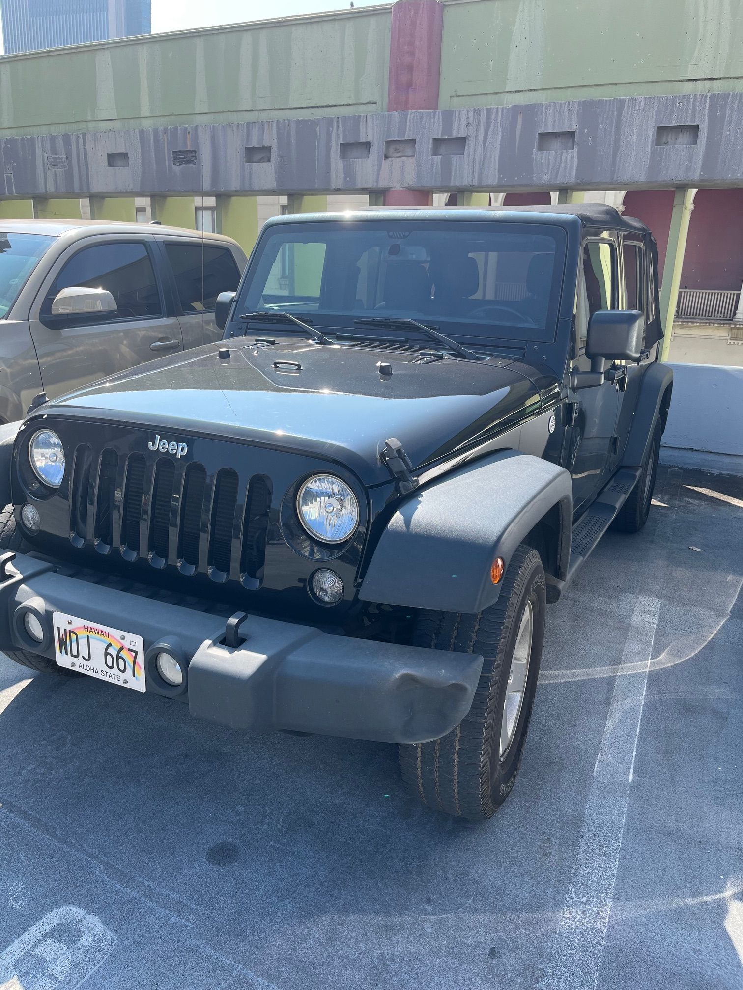 Used 2017 Jeep Wrangler Unlimited Sport w/ Quick Order Package 24S AWD/4WD image 2