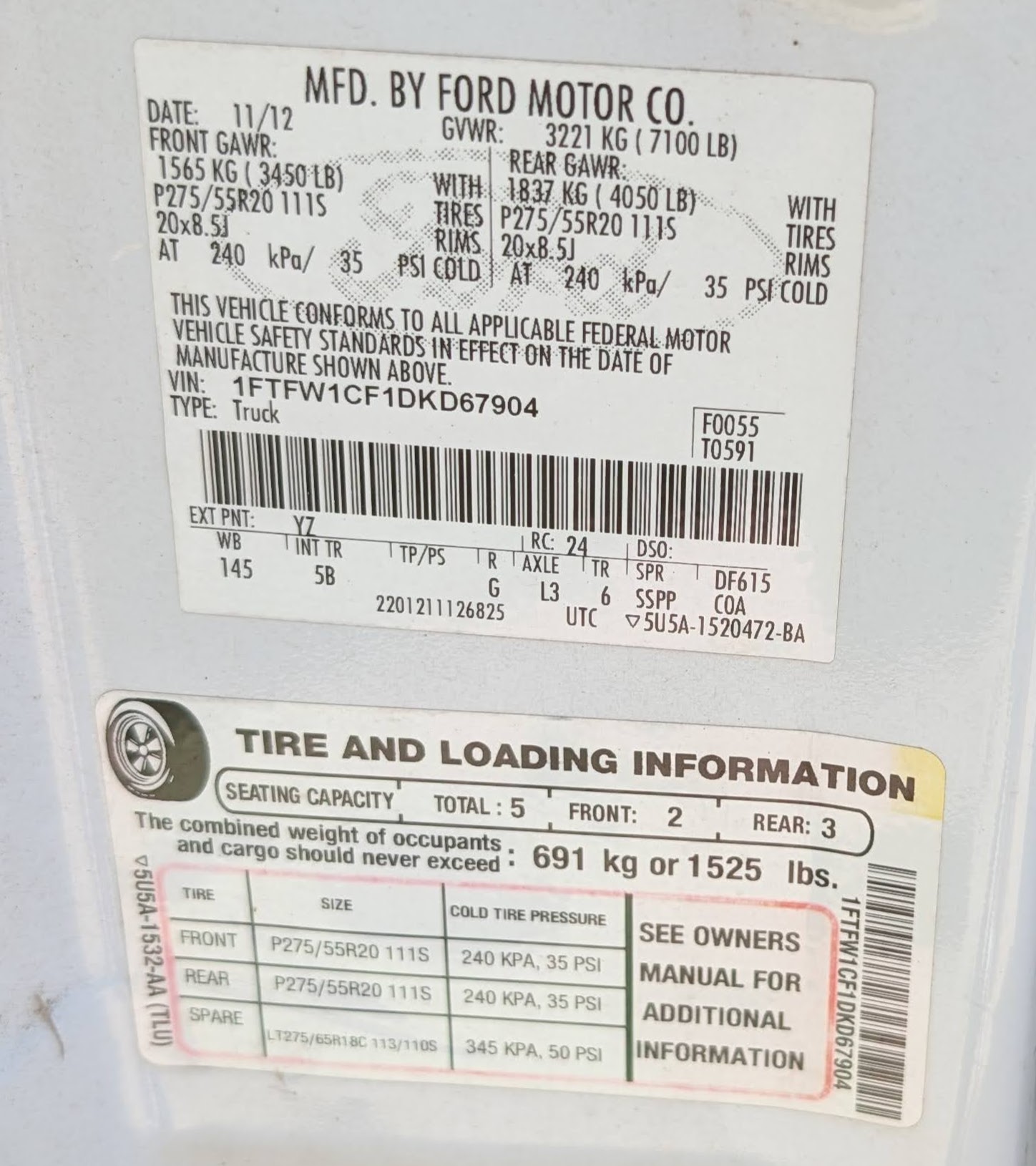 Used 2013 Ford F150 FX2 w/ Luxury Equipment Group RWD image 15