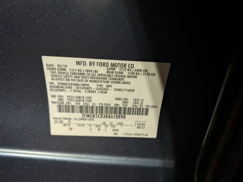 Used 2019 Ford Flex SEL w/ Equipment Group 202A image 14