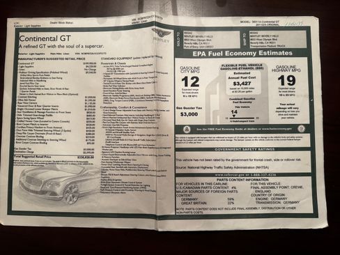 Used 2012 Bentley Continental GT image 12