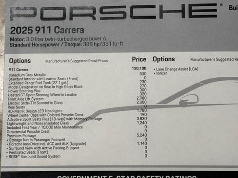 Used 2025 Porsche 911 Carrera image 3