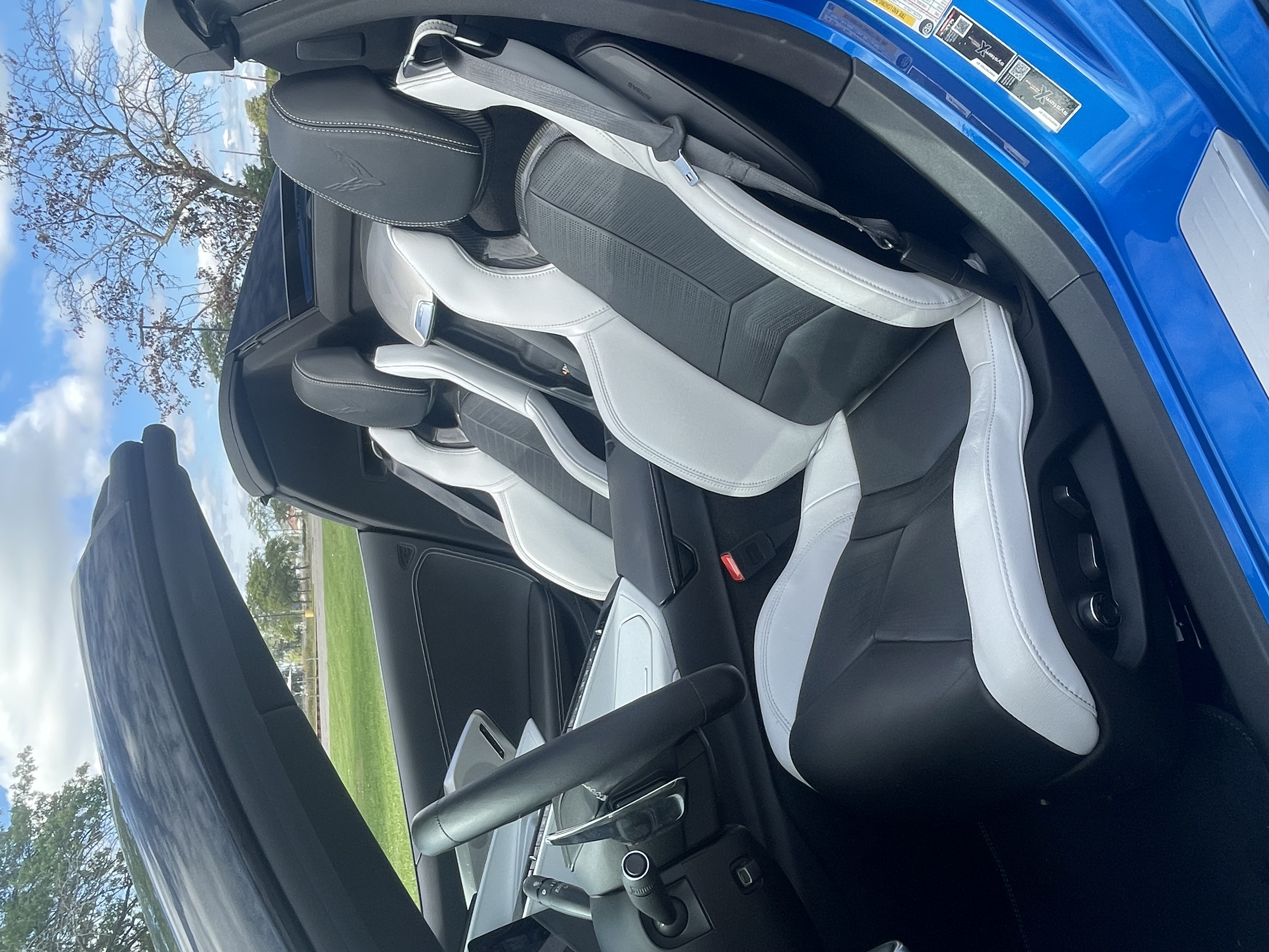 Used 2024 Chevrolet Corvette Z06 w/ Chrome Exterior Badge Package RWD image 11