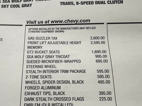 Used 2024 Chevrolet Corvette Z06 w/ Stealth Interior Trim Package image 28