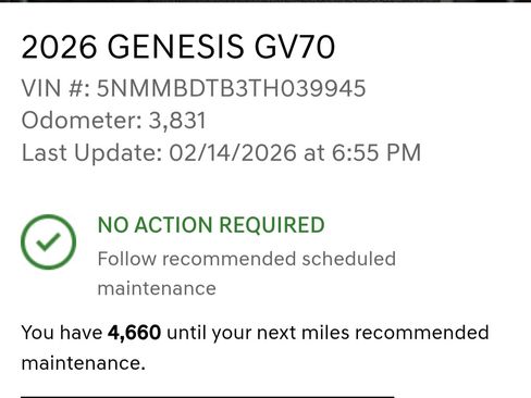 Used 2026 Genesis GV70 2.5T Advanced image 12